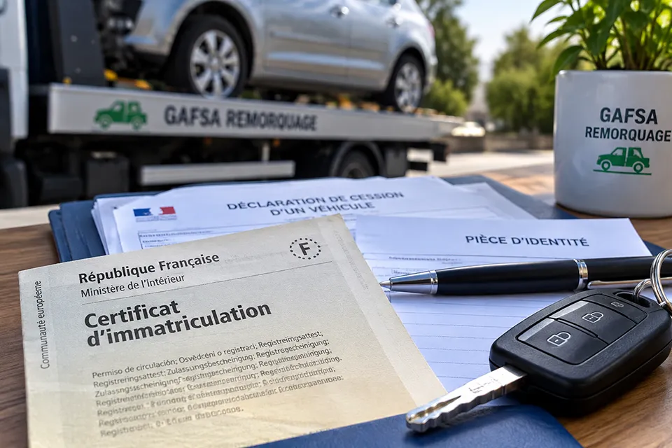 Documents nécessaires pour faire enlever un véhicule hors d’usage